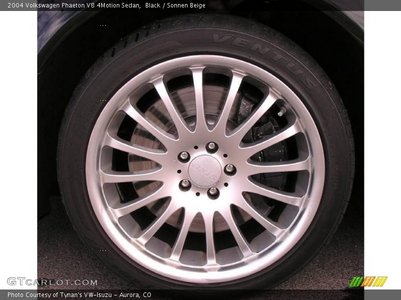 Black / Sonnen Beige 2004 Volkswagen Phaeton V8 4Motion Sedan