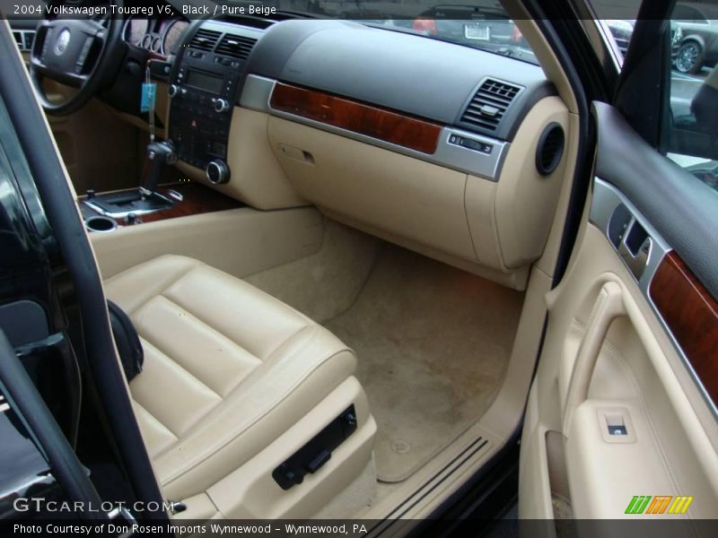 Black / Pure Beige 2004 Volkswagen Touareg V6