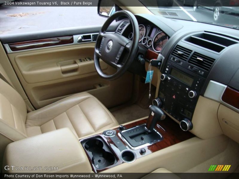 Black / Pure Beige 2004 Volkswagen Touareg V6