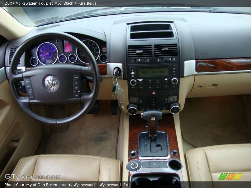 Black / Pure Beige 2004 Volkswagen Touareg V6