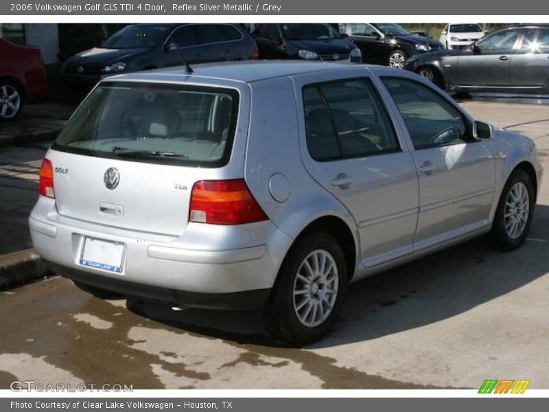 Reflex Silver Metallic / Grey 2006 Volkswagen Golf GLS TDI 4 Door