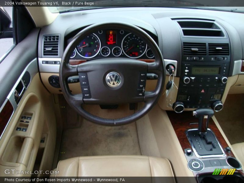 Black / Pure Beige 2004 Volkswagen Touareg V6