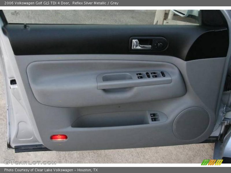Reflex Silver Metallic / Grey 2006 Volkswagen Golf GLS TDI 4 Door