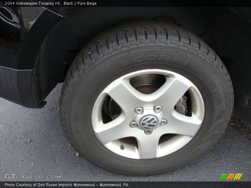 Black / Pure Beige 2004 Volkswagen Touareg V6