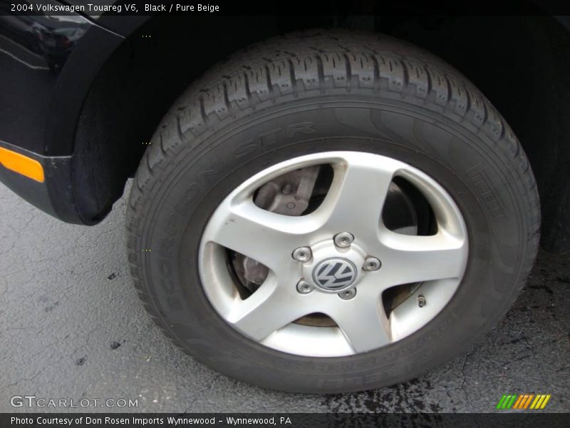 Black / Pure Beige 2004 Volkswagen Touareg V6