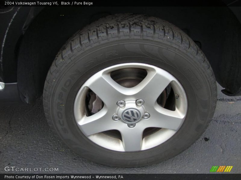 Black / Pure Beige 2004 Volkswagen Touareg V6