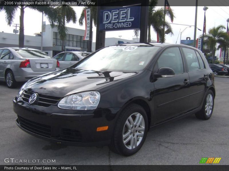 Black Uni / Art Grey 2006 Volkswagen Rabbit 4 Door