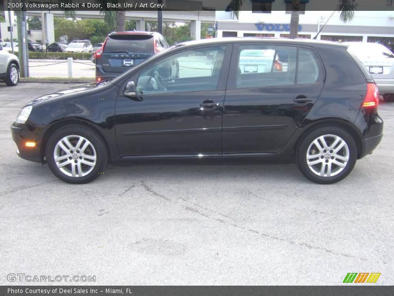 Black Uni / Art Grey 2006 Volkswagen Rabbit 4 Door