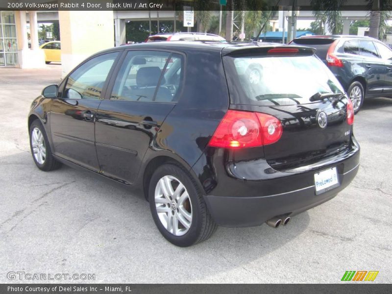 Black Uni / Art Grey 2006 Volkswagen Rabbit 4 Door