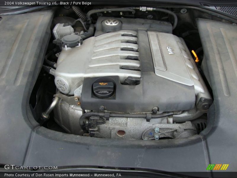 Black / Pure Beige 2004 Volkswagen Touareg V6