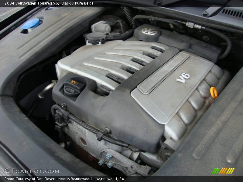 Black / Pure Beige 2004 Volkswagen Touareg V6