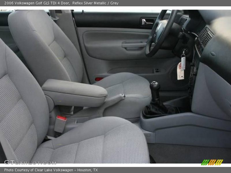Reflex Silver Metallic / Grey 2006 Volkswagen Golf GLS TDI 4 Door