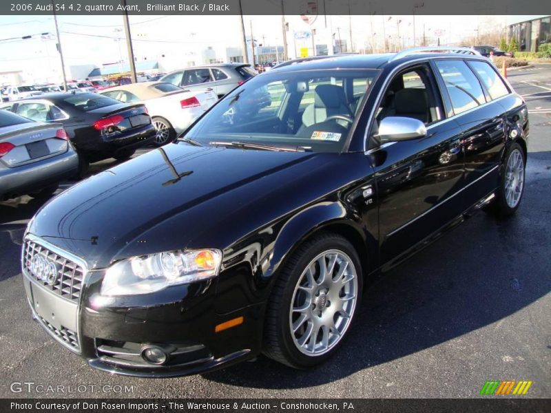 Brilliant Black / Black 2006 Audi S4 4.2 quattro Avant