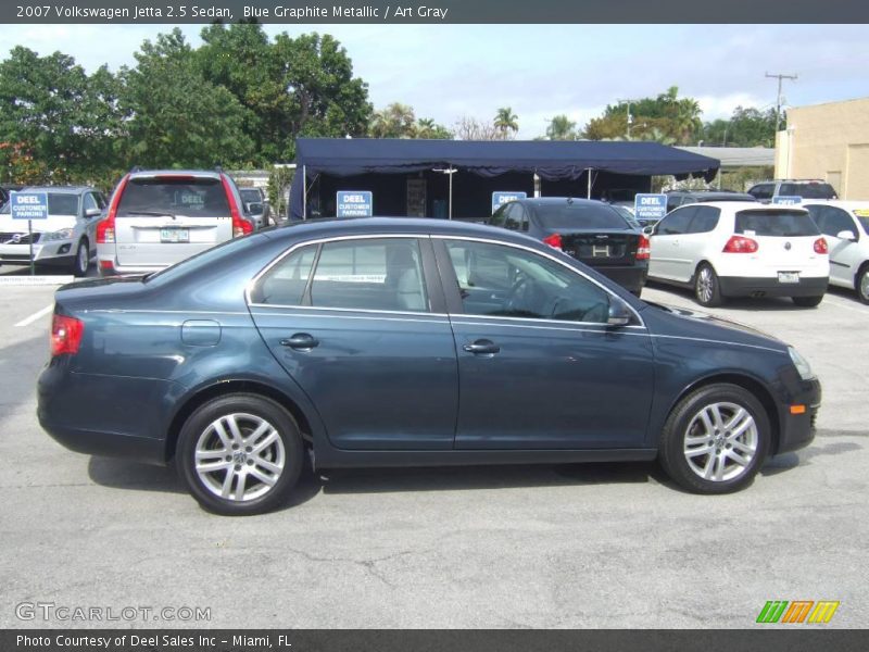 Blue Graphite Metallic / Art Gray 2007 Volkswagen Jetta 2.5 Sedan
