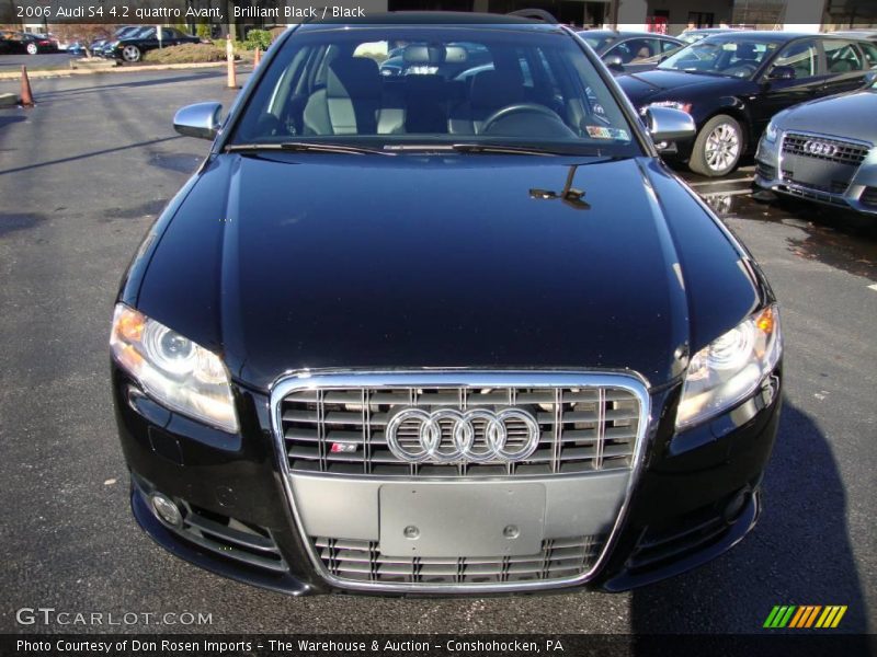 Brilliant Black / Black 2006 Audi S4 4.2 quattro Avant