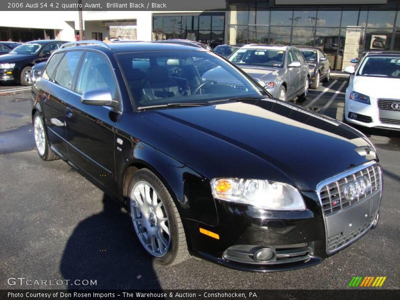 Brilliant Black / Black 2006 Audi S4 4.2 quattro Avant