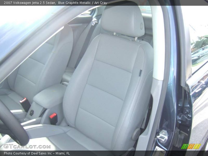 Blue Graphite Metallic / Art Gray 2007 Volkswagen Jetta 2.5 Sedan