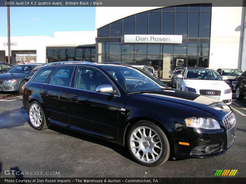 Brilliant Black / Black 2006 Audi S4 4.2 quattro Avant