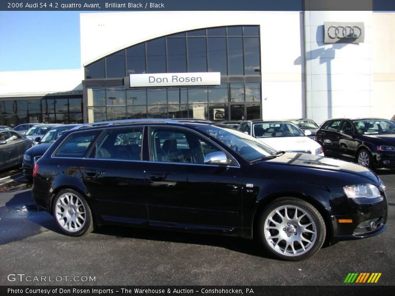 Brilliant Black / Black 2006 Audi S4 4.2 quattro Avant