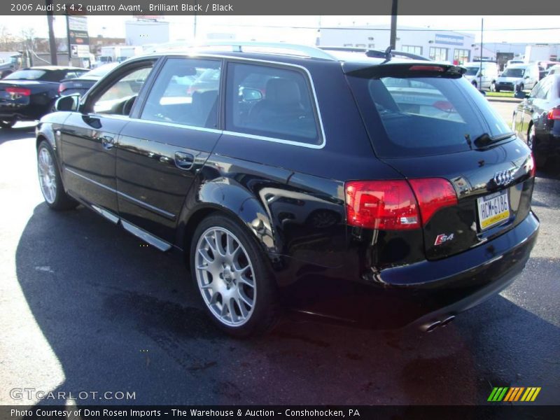 Brilliant Black / Black 2006 Audi S4 4.2 quattro Avant