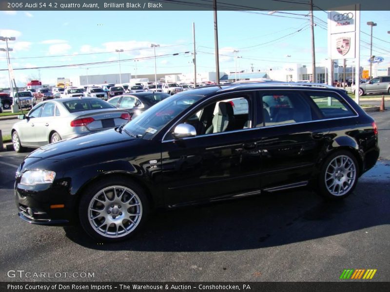 Brilliant Black / Black 2006 Audi S4 4.2 quattro Avant