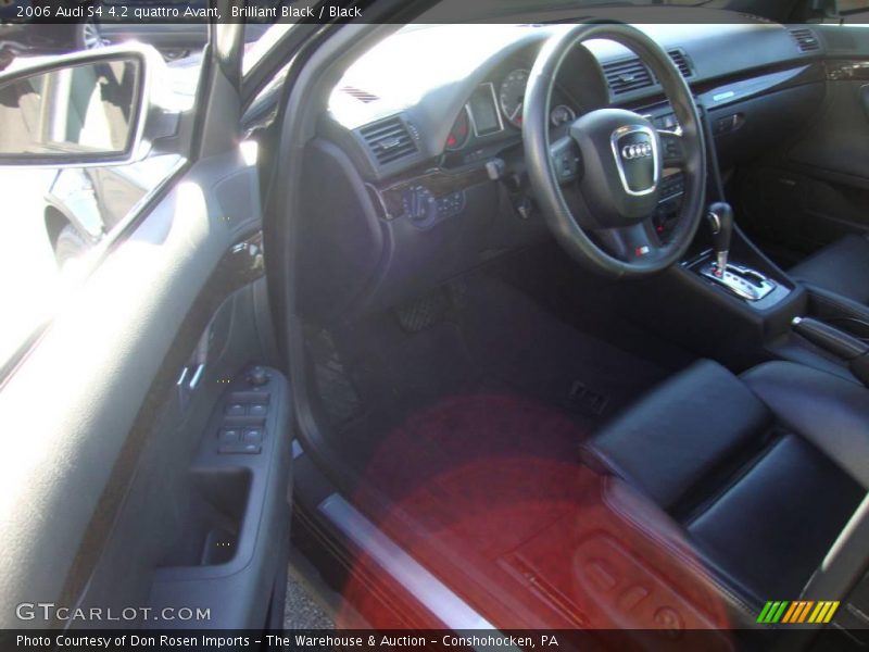 Brilliant Black / Black 2006 Audi S4 4.2 quattro Avant
