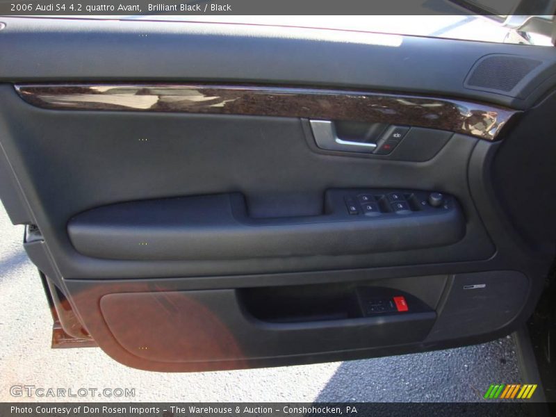 Brilliant Black / Black 2006 Audi S4 4.2 quattro Avant