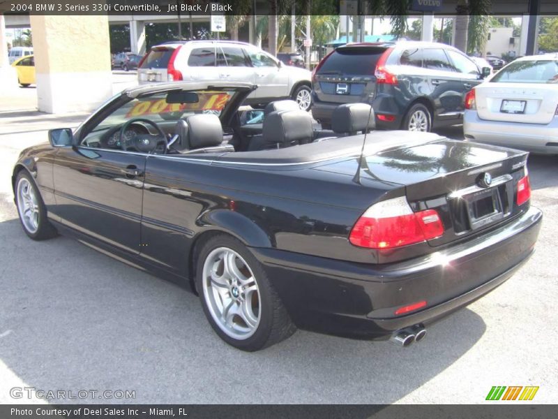 Jet Black / Black 2004 BMW 3 Series 330i Convertible
