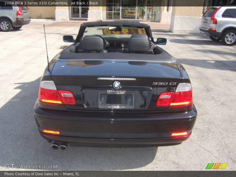 Jet Black / Black 2004 BMW 3 Series 330i Convertible