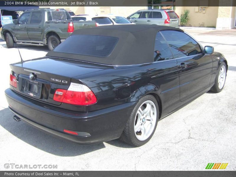 Jet Black / Black 2004 BMW 3 Series 330i Convertible