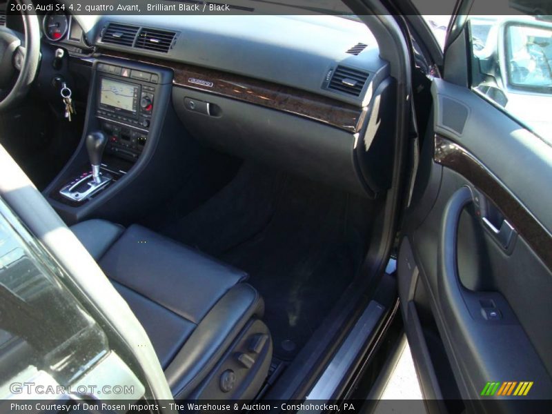 Brilliant Black / Black 2006 Audi S4 4.2 quattro Avant
