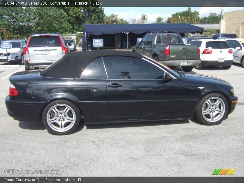 Jet Black / Black 2004 BMW 3 Series 330i Convertible