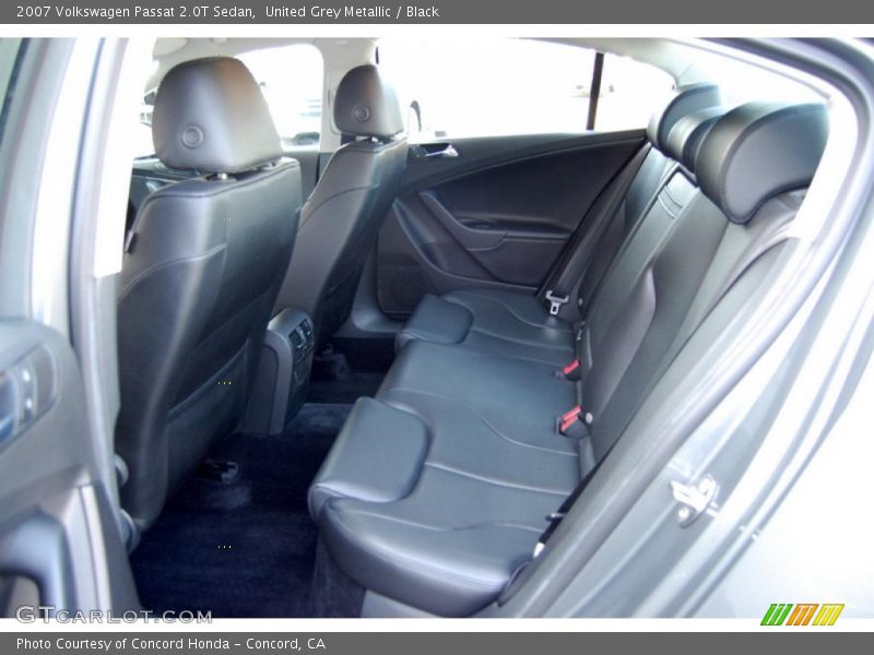 United Grey Metallic / Black 2007 Volkswagen Passat 2.0T Sedan
