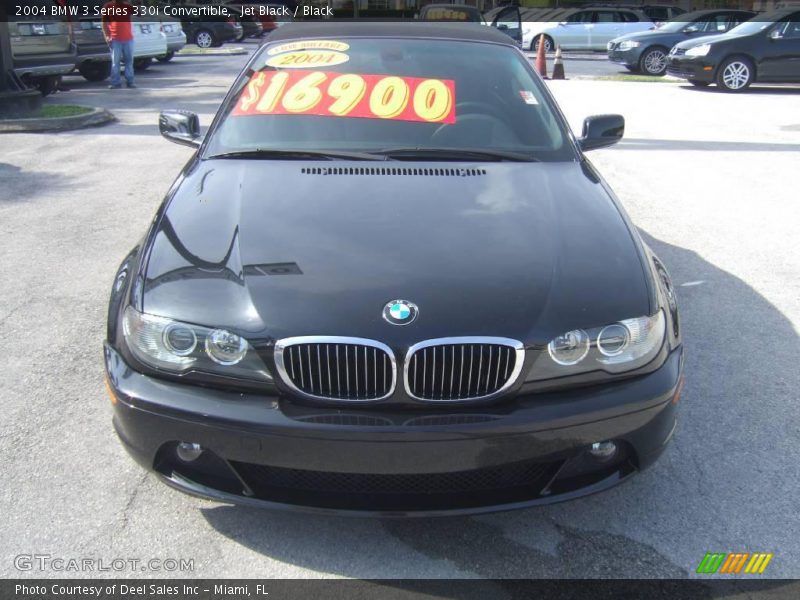Jet Black / Black 2004 BMW 3 Series 330i Convertible