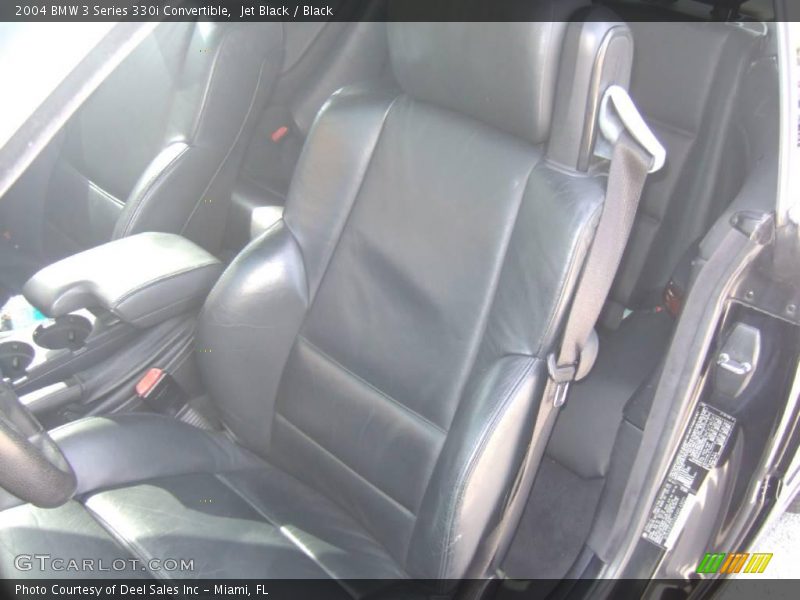 Jet Black / Black 2004 BMW 3 Series 330i Convertible