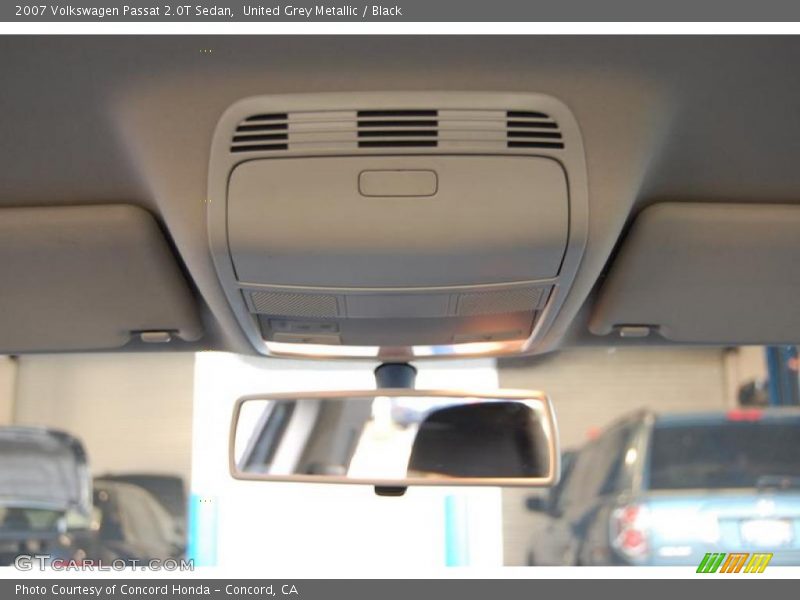United Grey Metallic / Black 2007 Volkswagen Passat 2.0T Sedan