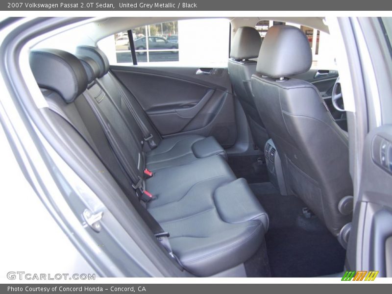 United Grey Metallic / Black 2007 Volkswagen Passat 2.0T Sedan