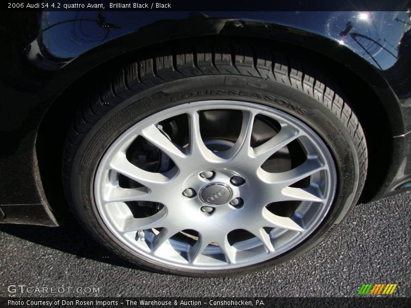 Brilliant Black / Black 2006 Audi S4 4.2 quattro Avant