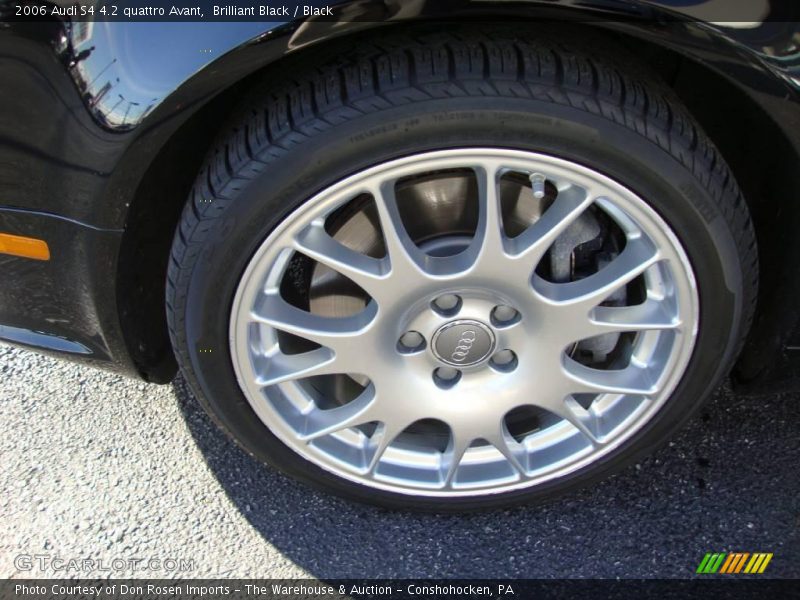 Brilliant Black / Black 2006 Audi S4 4.2 quattro Avant