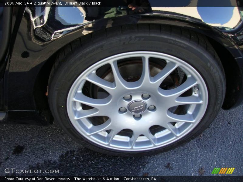 Brilliant Black / Black 2006 Audi S4 4.2 quattro Avant