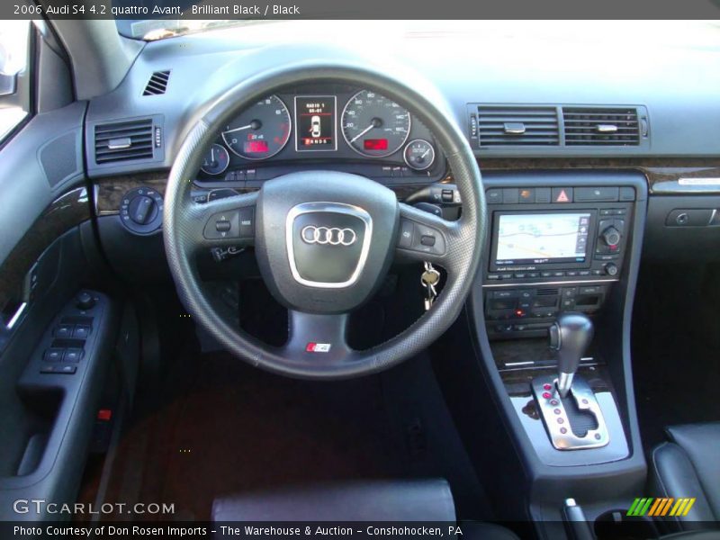 Brilliant Black / Black 2006 Audi S4 4.2 quattro Avant