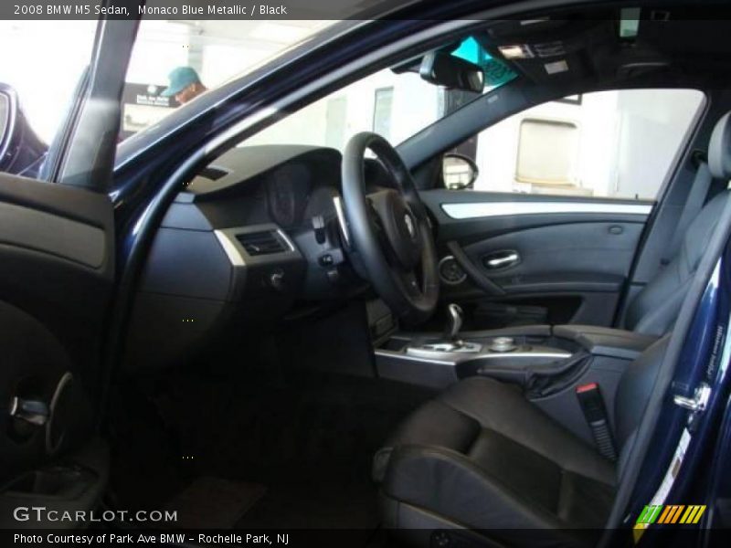 Monaco Blue Metallic / Black 2008 BMW M5 Sedan