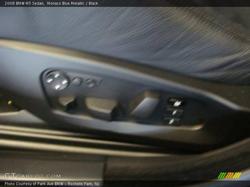 Monaco Blue Metallic / Black 2008 BMW M5 Sedan