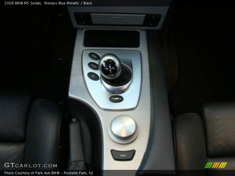 Monaco Blue Metallic / Black 2008 BMW M5 Sedan