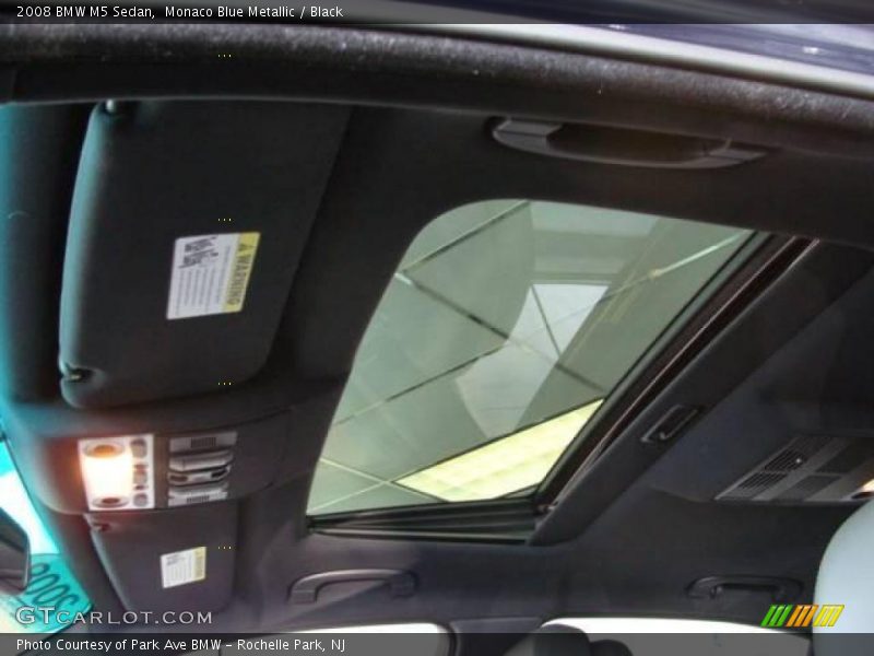 Monaco Blue Metallic / Black 2008 BMW M5 Sedan