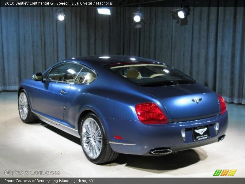 Blue Crystal / Magnolia 2010 Bentley Continental GT Speed