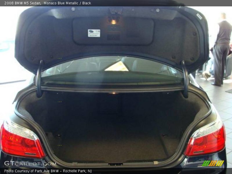 Monaco Blue Metallic / Black 2008 BMW M5 Sedan