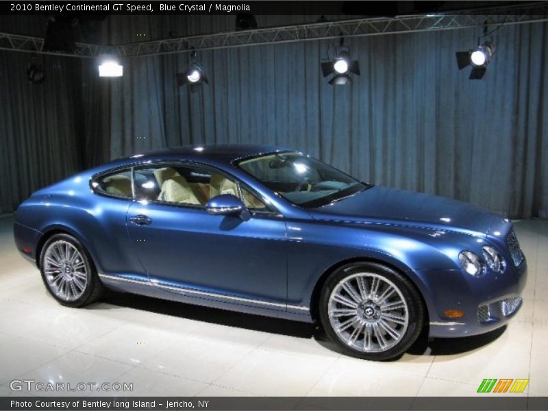 Blue Crystal / Magnolia 2010 Bentley Continental GT Speed