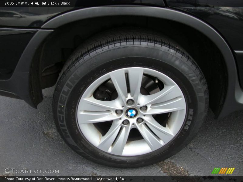 Jet Black / Black 2005 BMW X5 4.4i