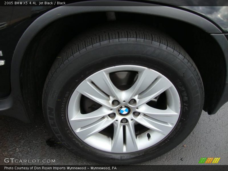 Jet Black / Black 2005 BMW X5 4.4i